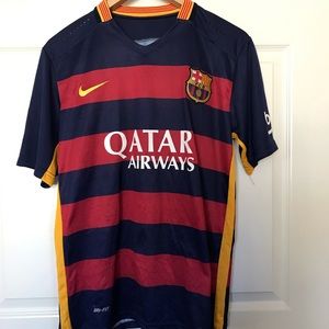 Nike Barcelona Home Stadium Jersey Youth 2016